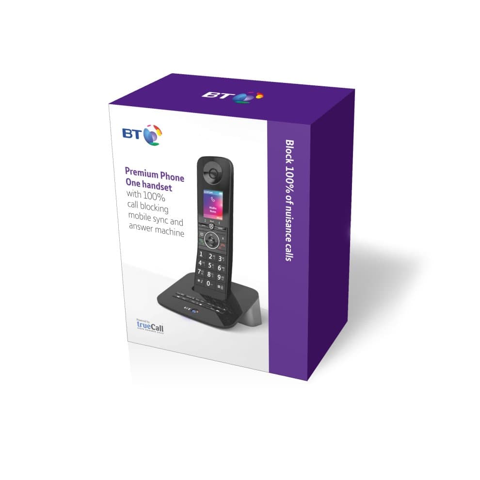 British Telecom D93RWS00 DECT telephone Caller ID Black - image 4
