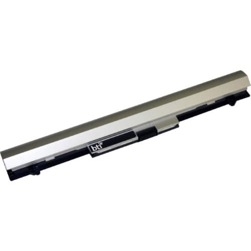 Replacement Li-Ion notebook battery for HP ProBook 430 G3 and 440 G3, featuring a sleek silver casing with a black connector and BTI branding.
