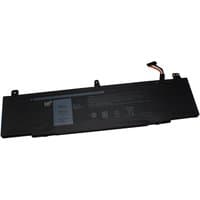 Black rectangular BTI 4-cell battery for ALIENWARE 13 R3 with connector cable and printed specifications.