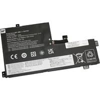 Black BTI 42Wh 3-cell battery for Lenovo Chromebook, rectangular with white text and certification symbols.