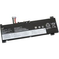 Black BTI 60Wh 4-cell battery for Lenovo Ideapad Gaming 3-15, rectangular with white label and connector wires.