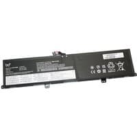 BTI 4-cell black battery for Lenovo Thinkpad P14S G5, labeled with specifications and safety icons.
