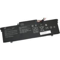 Black BTI 63Wh 3 cell battery for ASUS ZENBOOK 14, rectangular with white text and connector wires.