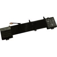 Black BTI 6JHCY 92Wh 8-cell battery for ALIENWARE 17 R2 R3, rectangular with connector and label details.