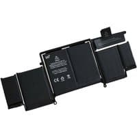 Black BTI 6-cell battery for Apple A1582 MacBook Pro Retina 13-inch, rectangular cells with connector strip.