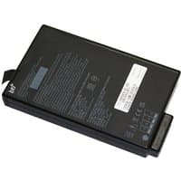 Black BTI 9-cell battery for GETAC X500, rectangular with label and connector on one side.