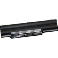 Black BTI 72Wh 6-cell laptop battery with label, compatible with Fujitsu CELSIUS and LIFEBOOK models.