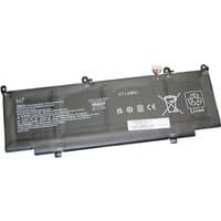 Black BTI 4-cell laptop battery for HP SPECTRE 13-AW, rectangular with white text and connector cable.