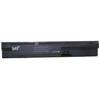 Black BTI 9-cell laptop battery with white text, rectangular shape, compatible with HP ProBook models.