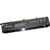 Black BTI 83Wh 6-cell battery for HP OMEN with white text and safety icons on the casing.