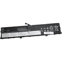 BTI L20D4P75 black rectangular 4-cell battery for Lenovo ThinkPad X1 Extreme G4 with labels and connector cable.