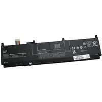 Black BTI L77973-1C2 83Wh 6-cell battery for HP ZBook Studio G7 with connector and white label.