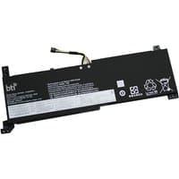 Black BTI SB11B36282 38Wh 2-cell battery for LENOVO V14 G4, rectangular with white label and connector wires.