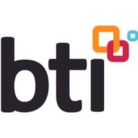 BTI Universal adapter connections with multiple plug types, black finish, compact design, and BTI logo.