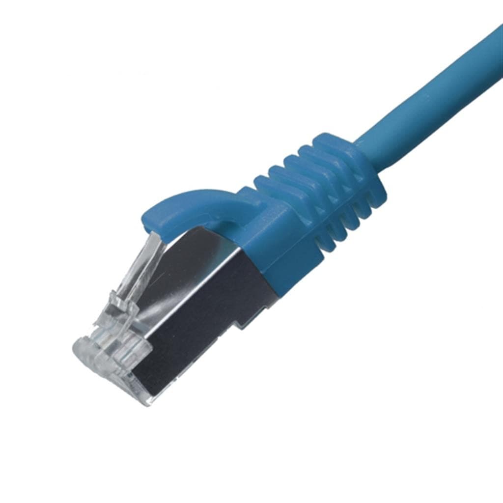 Cablenet 0.25m Cat6a RJ45 Blue U/FTP LSOH 30AWG Slim Snagless Booted P - image 3