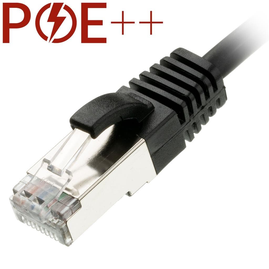 Cablenet 0.3m Cat6a RJ45 Black U/FTP LSOH 30AWG Slim Snagless Booted P - image 2
