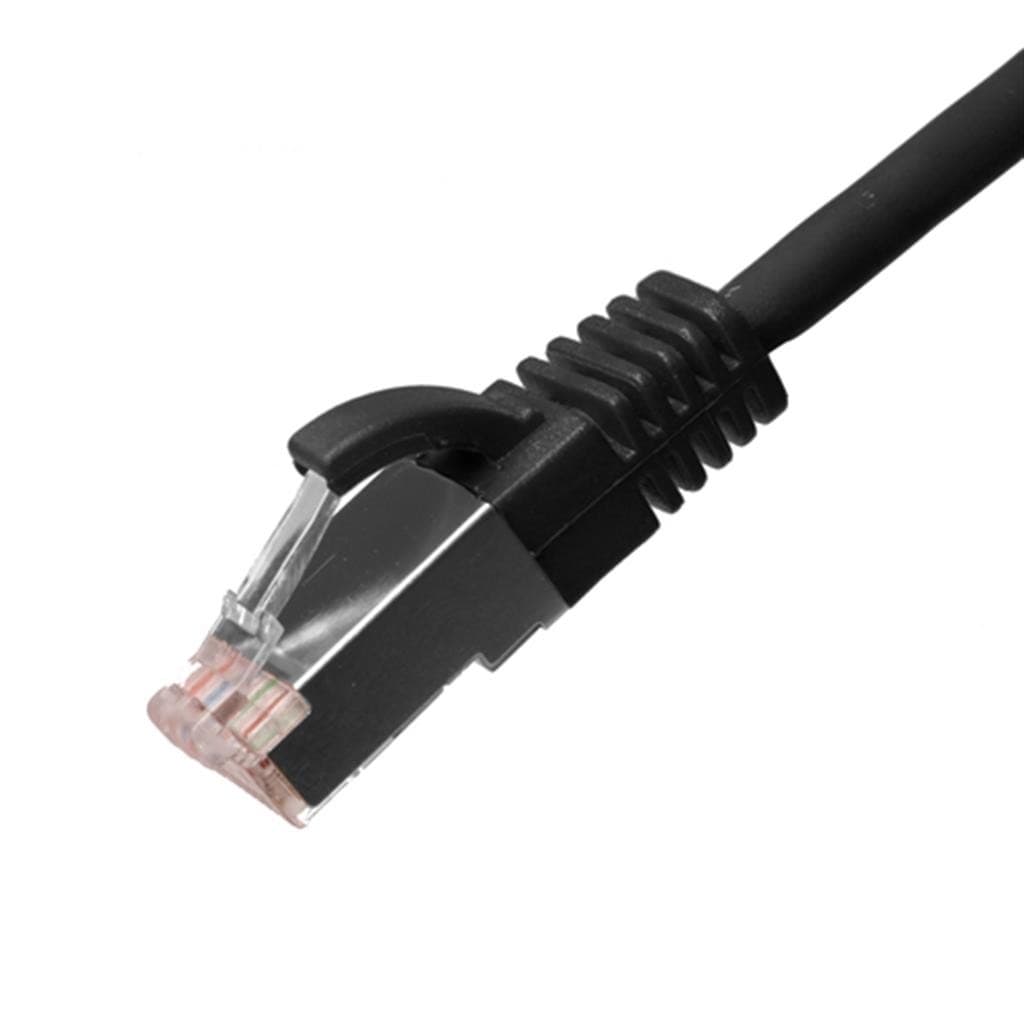 Cablenet 1m Cat6a RJ45 Black U/FTP LSOH 30AWG Slim Snagless Booted Pat - image 3
