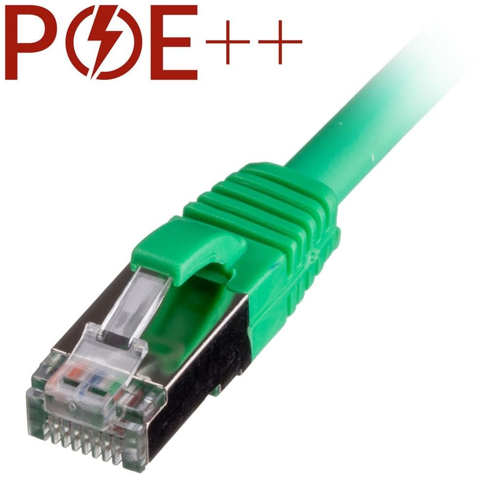 Cablenet 20m Cat6a RJ45 Green S/FTP LSOH 26AWG Snagless Booted Patch L - image 2