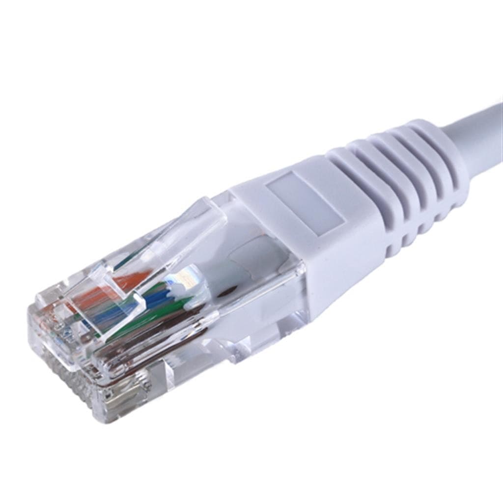 Cablenet 2m Cat5e RJ45 White U/UTP PVC 24AWG Flush Moulded Booted Patc - image 2