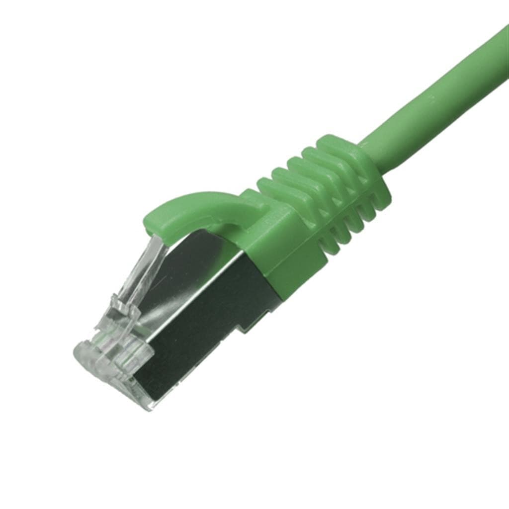 Cablenet 2m Cat6a RJ45 Green U/FTP LSOH 30AWG Slim Snagless Booted Pat - image 3
