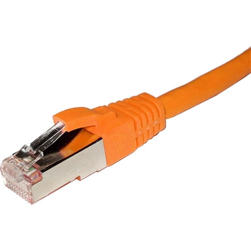 Cablenet 2m Cat6a RJ45 Orange S/FTP LSOH 26AWG Snagless Booted Patch L - image 3
