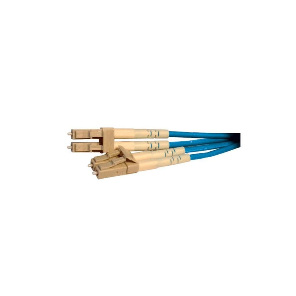 Cablenet 2m OM3 50/125 LC-LC Duplex Aqua LSOH Fibre Patch Lead - image 3
