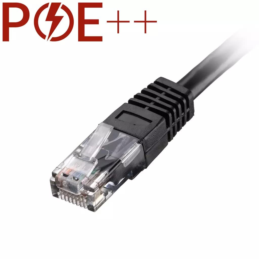 Cablenet 30m Cat6 RJ45 Black U/UTP PVC 24AWG Flush Moulded Booted Patc - image 2