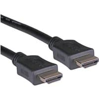 Black Cablenet 3m HDMI 1.4b cable with male connectors, high-speed Ethernet, and PVC jacket.