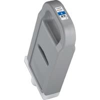 Gray Canon ink cartridge, model PFI-701B, with blue label, designed for Canon IPF 8000/81, 700ml capacity.