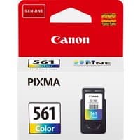 Canon 561 color ink cartridge in red and white blister pack, 180 pages, 8.3ml, for Canon PIXMA printers.