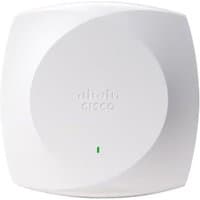 White Cisco CW9171i wireless access point with curved edges and green LED indicator.