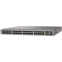 Cisco Nexus N9K-C92348GC-FX3 switch, silver, 48 Ethernet ports, compact rack-mount design.