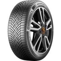 Continental AllSeasonContact 2 tire, 285/45 R21, black tread, kerbing rib, detailed grooves, and Continental logo.