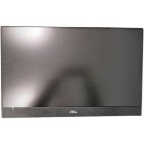 23.8-inch Full HD LCD monitor by Dell, featuring a sleek black bezel and a minimalist design, ideal for home or office use.