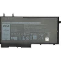 Black Dell 27W58 laptop battery with white text, Dell logo, and 42Wh capacity label.