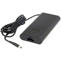 Black Dell 6TTY6 power adapter with rounded edges, attached cable, and three-prong connector.