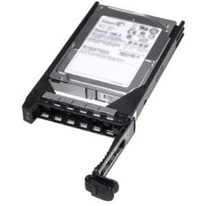Dell 829T8 internal hard drive featuring a 2 TB capacity, 7200 RPM speed, and a 3.5" SAS form factor, housed in a black metal casing with a connector interface.
