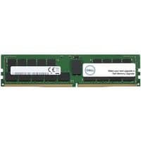 Green Dell DDR4 288-pin DIMM memory module, 64 GB, with black chips and white label.