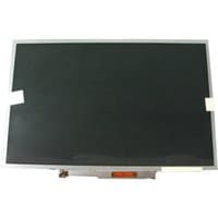 Black Dell W654G laptop display panel with silver frame and connector at the bottom edge.