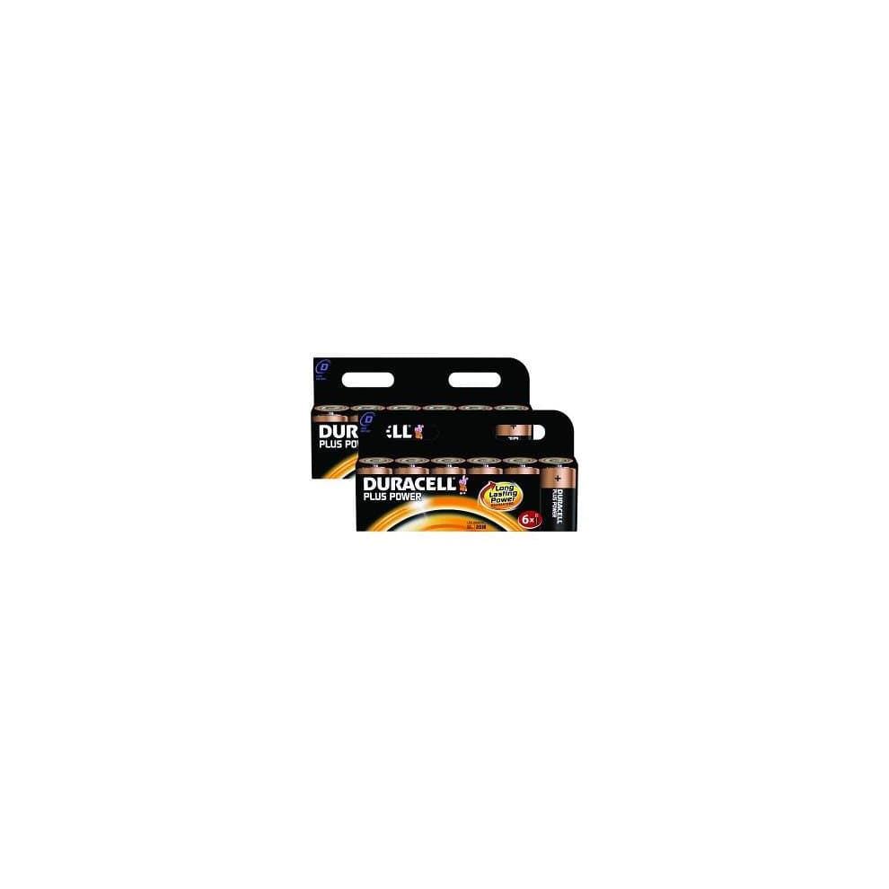 Duracell BUN0034A D Alkaline battery in a black and orange packaging, featuring the Duracell logo and details about its single-use functionality.