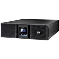 Black Eaton 9SX 6000i RT3U G2 UPS with LCD screen, vented front panel, and rectangular design.