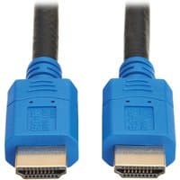 Black Eaton HDMI cable 9.1m with blue connectors, HDMI Type A standard.