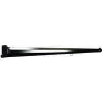 Black Elite Screens M135UWH2 projection screen with 135" diagonal, 16:9 aspect ratio, sleek casing.
