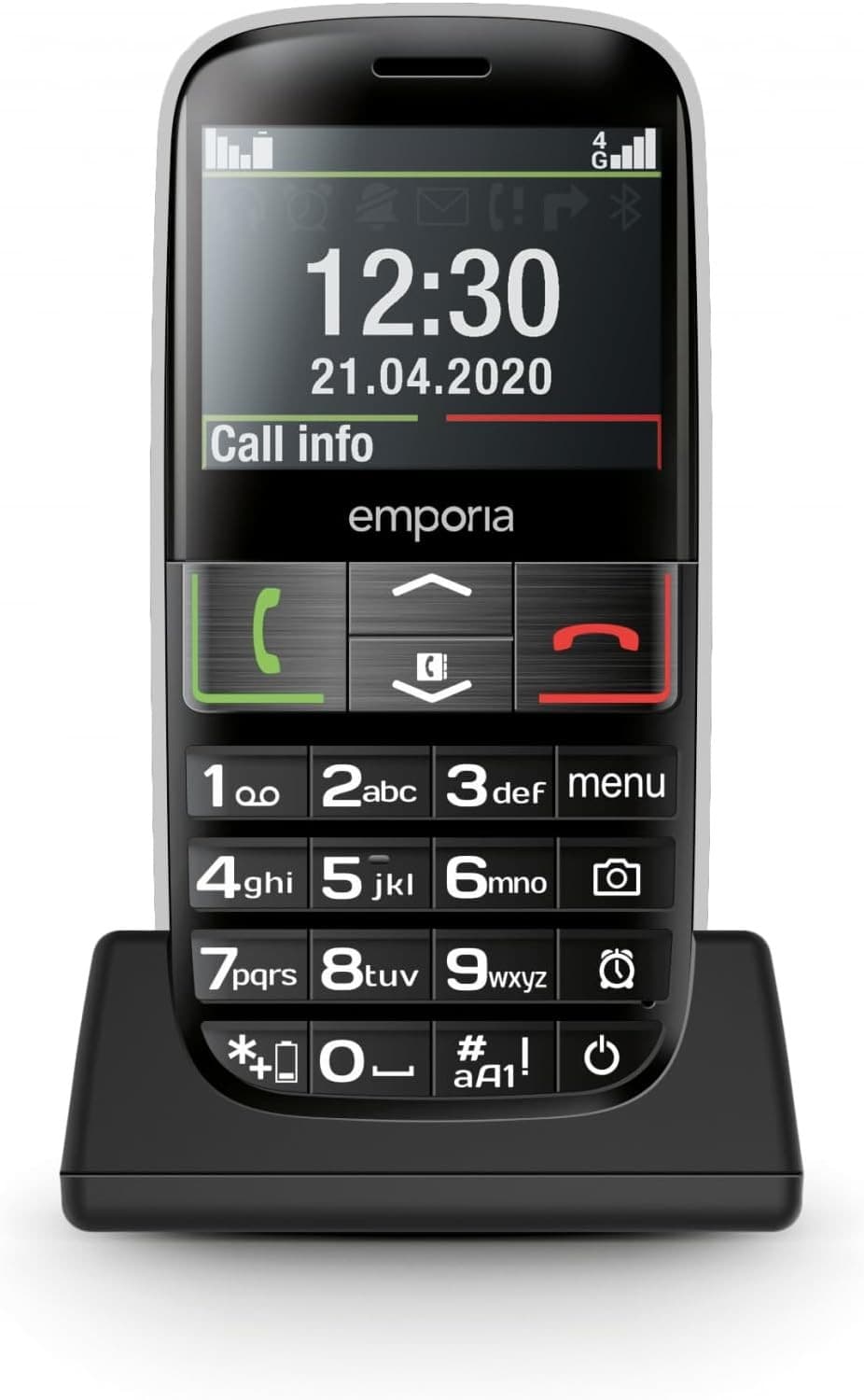 Emporia emporiaEUPHORIA-LTE 5.84 cm (2.3") 98 g Black Senior phon - image 4