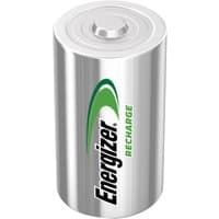 Energizer S633 C Cell Battery, silver with green and black logo, 2500mAh capacity.