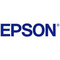 Black Epson AC power cable with UK three-pin plug and molded connectors.