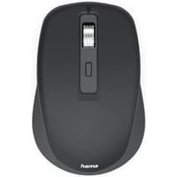 Black Hama WM-450 right-hand wireless mouse with scroll wheel, Bluetooth, and optical sensor.