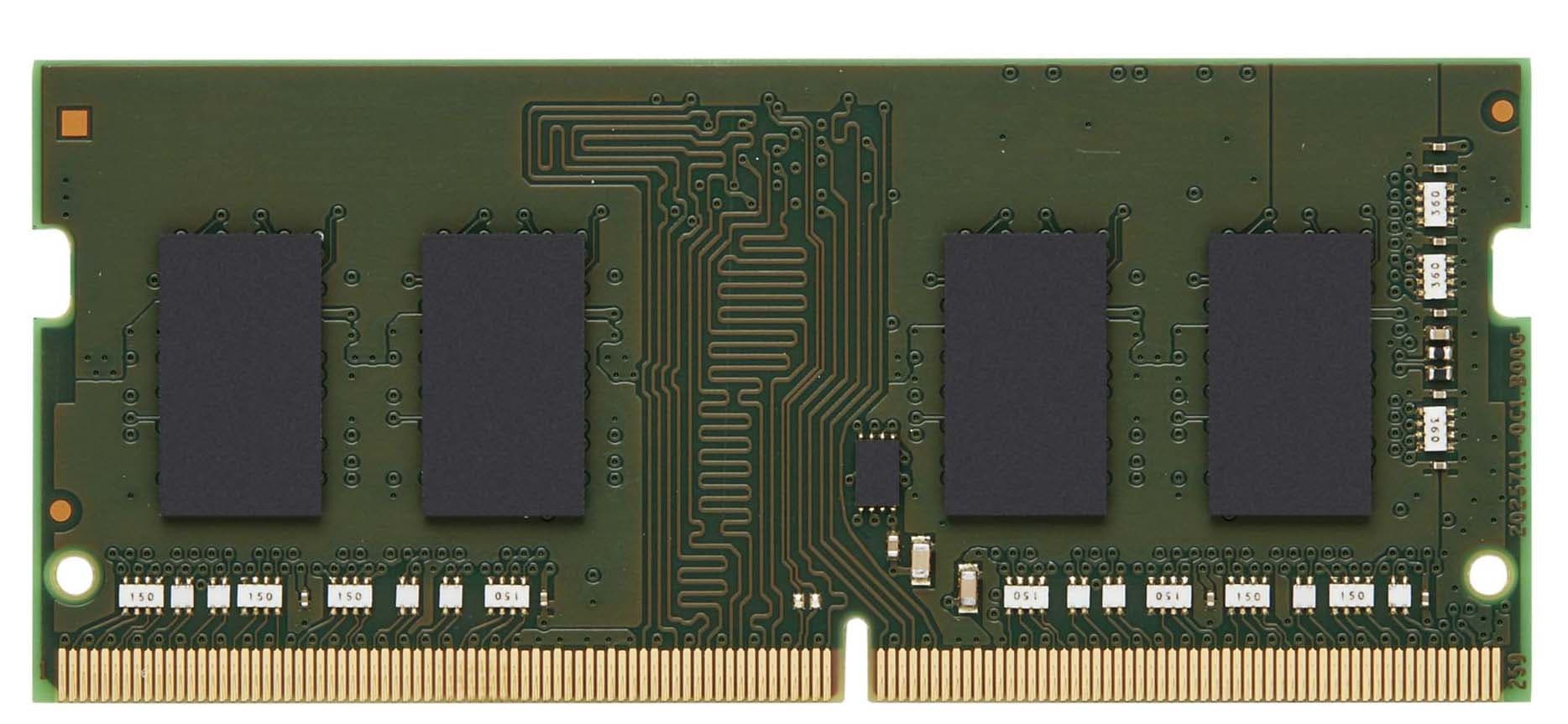 HP 932817-674 memory module features a green circuit board with four black memory chips, gold connectors at the bottom, and intricate circuitry patterns.