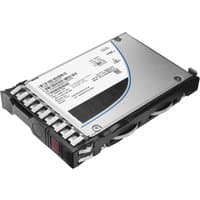 HPE 817085-001 1.92 TB 2.5" SATA SSD, silver casing, black connector, visible label with technical details.