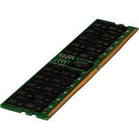 HPE 96GB DDR5 RAM module, green circuit board with black memory chips and gold connectors.